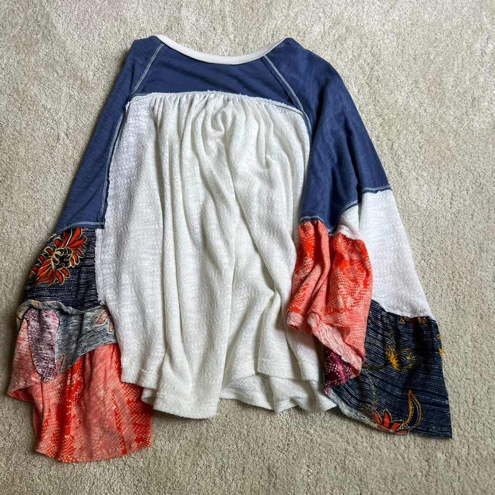 Free people patterned top - Picture 2 of 5